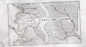 The broken lines in the diagram above represent a 